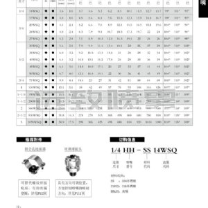 方形實(shí)心錐噴嘴--H/SQ系列